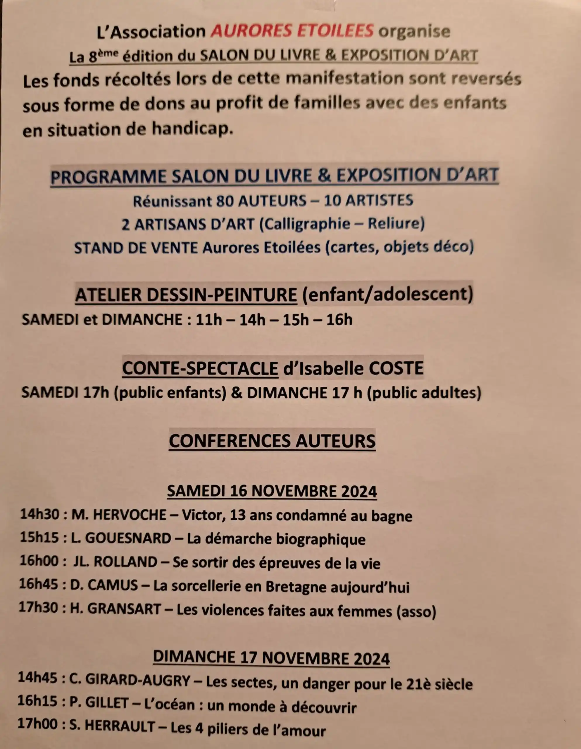 flyer-programme-salon-du-livre-et-exposition-art-chateaubriant-2024